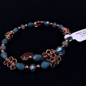 Alex and Ani Fate Wrap Bangle Bracelet